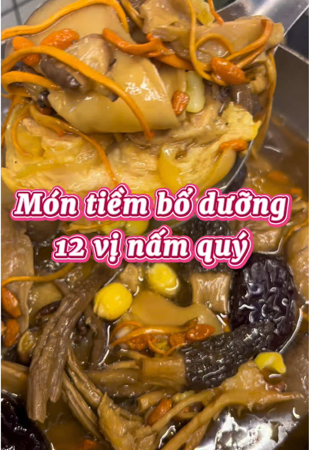 Bí kíp làm các món tiềm ngon cùng 12 vị nấm quý #setcanhnam #canhduongsinh #setcanhnam12vi #linhha5599 #xuhuong 