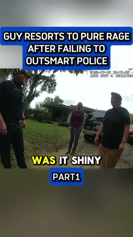 Guy Resorts to Pure Rage After Failing to Outsmart Police #police #fyp #bodycam #cops 