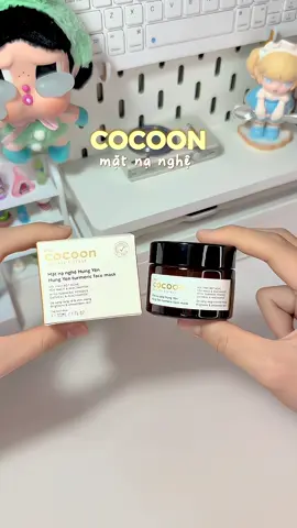 Sáng da, mờ thâm cùng Cocoon 🌿 #matnanghe#matnanghecocoon#cocoon#cocoonvietnam#masknghe