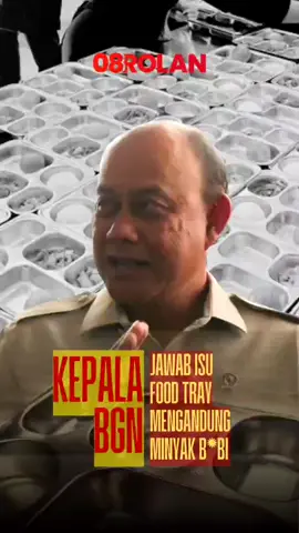 Kepala BGN jawab isu food tray nii mentemen, simak sampai akhir yaaa biar gak salah paham #obrolan08 #indonesiamaju #kabinetmerahputih #makanbergizigratis #foodtray 