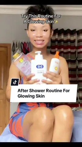 This is my body routine for soft,glowing,moisturized and hydrated skin all day💕 #skincare#viral#tiktokghana#glassskin#bodycareroutine#fyp#trending#glowingskin#tiktoknigeria#bodycare#veetgold#e45#trend
