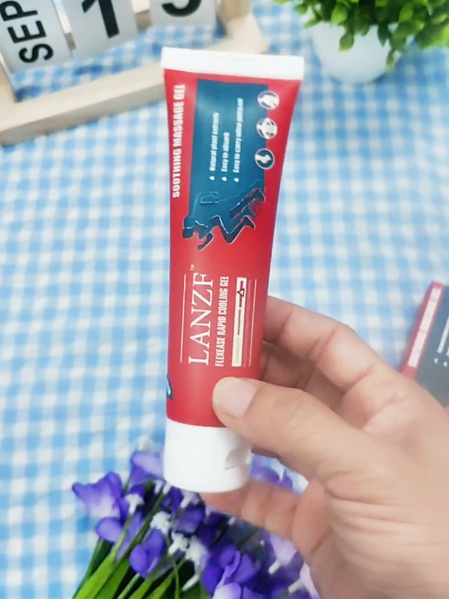 Kem massage Lanzf hỗ trợ giảm đau xương khớp #btuyen #lanzf #dauxuongkhop #tebitaychan 