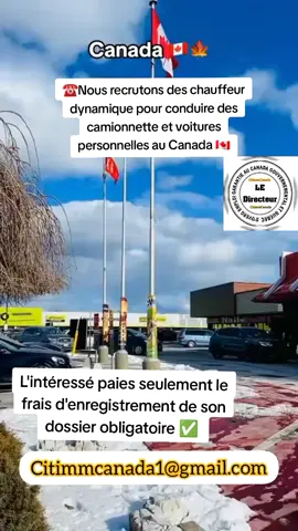 #Repost @citimmCanada🇨🇦 #pourtoi❤️  #recrutement  #voyage  #africantiktok🇹🇿🇺🇬🇿🇦🇸🇳🇹🇬🇸🇹🇲🇷🇧🇯🇨🇩🇨🇲🇨🇬🇬🇼🇲🇱🇧🇫  🇨🇦𝗥𝗘𝗖𝗥𝗨𝗧𝗘𝗠𝗘𝗡𝗧 CITIMMCA𝗡𝗔𝗗𝗔🇨🇦  𝗡𝗼𝘂𝘀 𝗿𝗲𝗰𝗿𝘂𝘁𝗼𝗻𝘀 𝗹𝗲𝘀 𝗽𝗲𝗿𝘀𝗼𝗻𝗻𝗲𝘀 𝗾𝘂𝗶 𝗰𝗵𝗲𝗿𝗰𝗵𝗲𝗻𝘁 𝘃𝗿𝗮𝗶𝗺𝗲𝗻𝘁 𝗱𝘂 𝘁𝗿𝗮𝘃𝗮𝗶𝗹 𝗮𝘂 𝗖𝗮𝗻𝗮𝗱𝗮.   ✅️Visa gratuit  ✅️ Hébergement gratuit  ✅️Billet d'avion gratuit  💥Vous payez  obligatoire le frais d'enregistrement de votre dossier 📂 si vous êtes intéressé pour venir travailler au Canada 🇨🇦 ☎️Les interressé (es) veuillez rejoint en privé dans notre E-mail✍️👇 Citimmcanada1@gmail.com