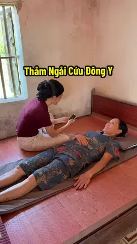Nằm thảm ngải cứu hỗ trợ giảm đau nhức mỏi và ngủ ngon hơn #xuhuong #thamngaicuudongy 