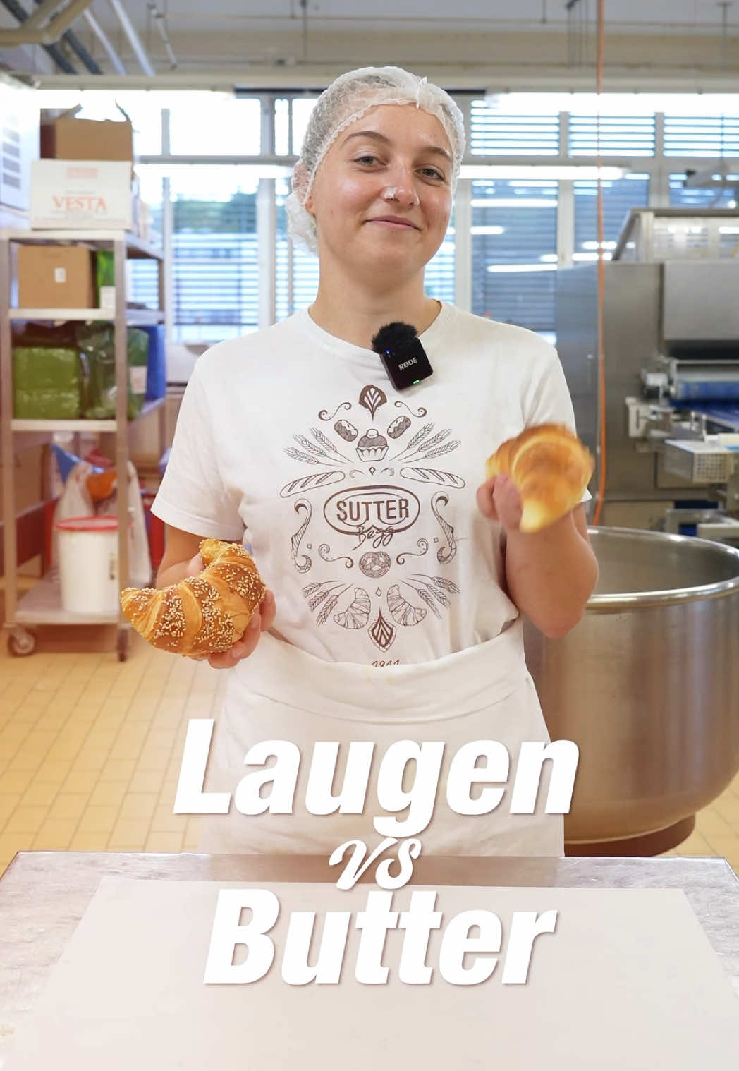 Tiffany erklärt euch heute, was genau der Unterschied zwischen einem Laugen- und einem Buttergipfeli ist. Und was ist dein Favorit? Schreib es in die Kommentare!  #basel #bäckerei #brot