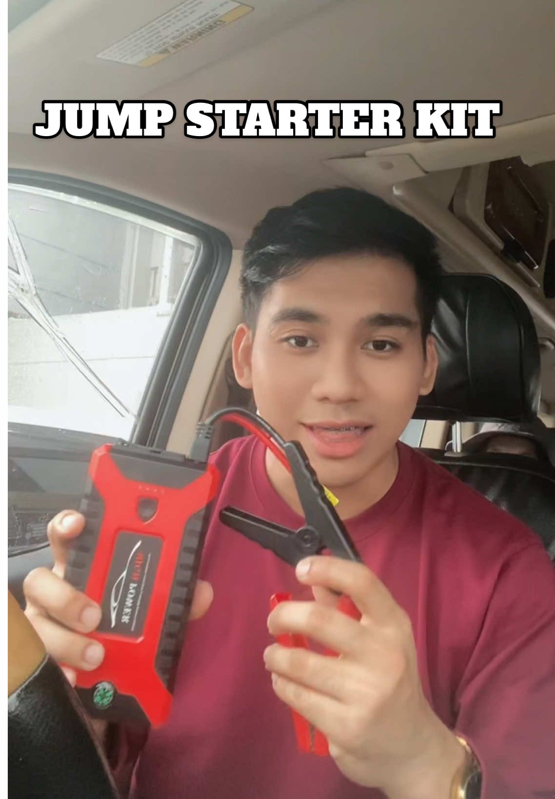 car battery jump starter #carstarter #jumpstarter #caressentials #carcare #batteryjumpstarter