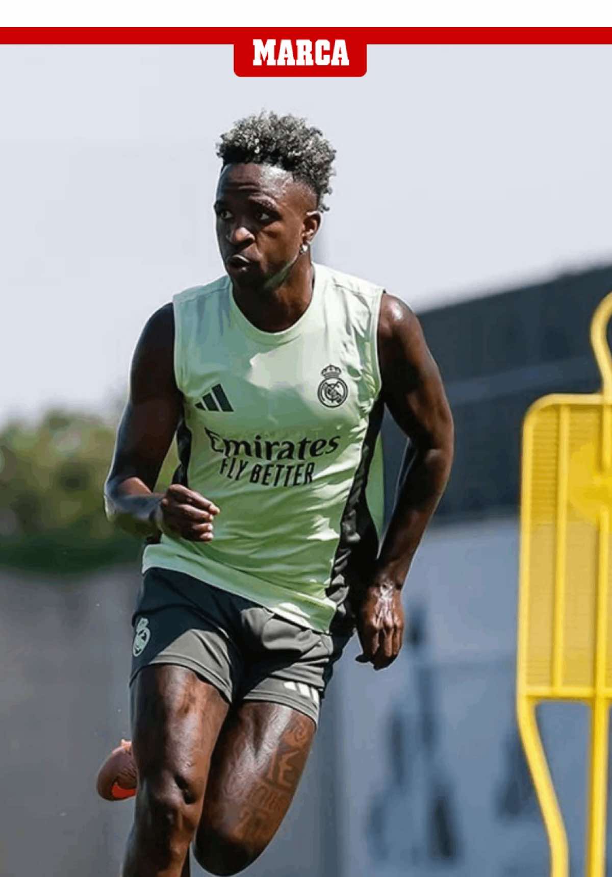 💥🔥 Vini está a tope para el partido del sábado frente al Espanyol 
