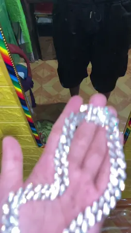 Malamig like ice ice🥶#icenecklace #blingbling #blingnecklace #necklace 