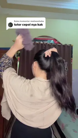 Membalas @mwheeehehe  seperti kuncir rambut biasa bess 😙😙 #cepolanhijab  #cepolantipusing 