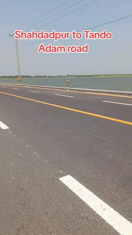 Shahdadpur to Tando Adam road ❤❤ #shahdadpur #tandoadam #creatorsearchinsights #foryou #sanghar 