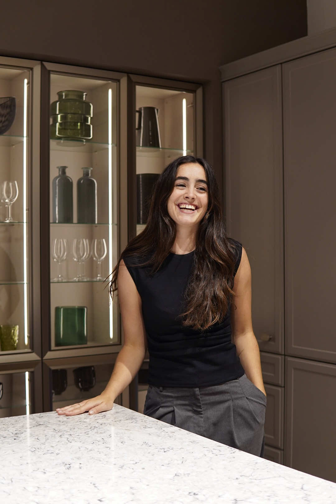 Walk with us… This is Nolte Neo, through the eyes of our showroom designer, Vivian. A range that is bold, architectural and full of clever details.  Book a free design appointment.  #NolteKitchens #KitchenInspo #GermanDesign #ShowroomTour #Showroom 