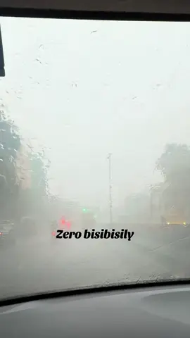 Rainy days in Chennai, India 🖤 #rainyday #weather #zerovisibility 