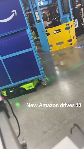 Does your Amazon building have these new drives yet ?? 👀  lmk in the comments if yall got em yet #amazonlife #amazon #proteus 