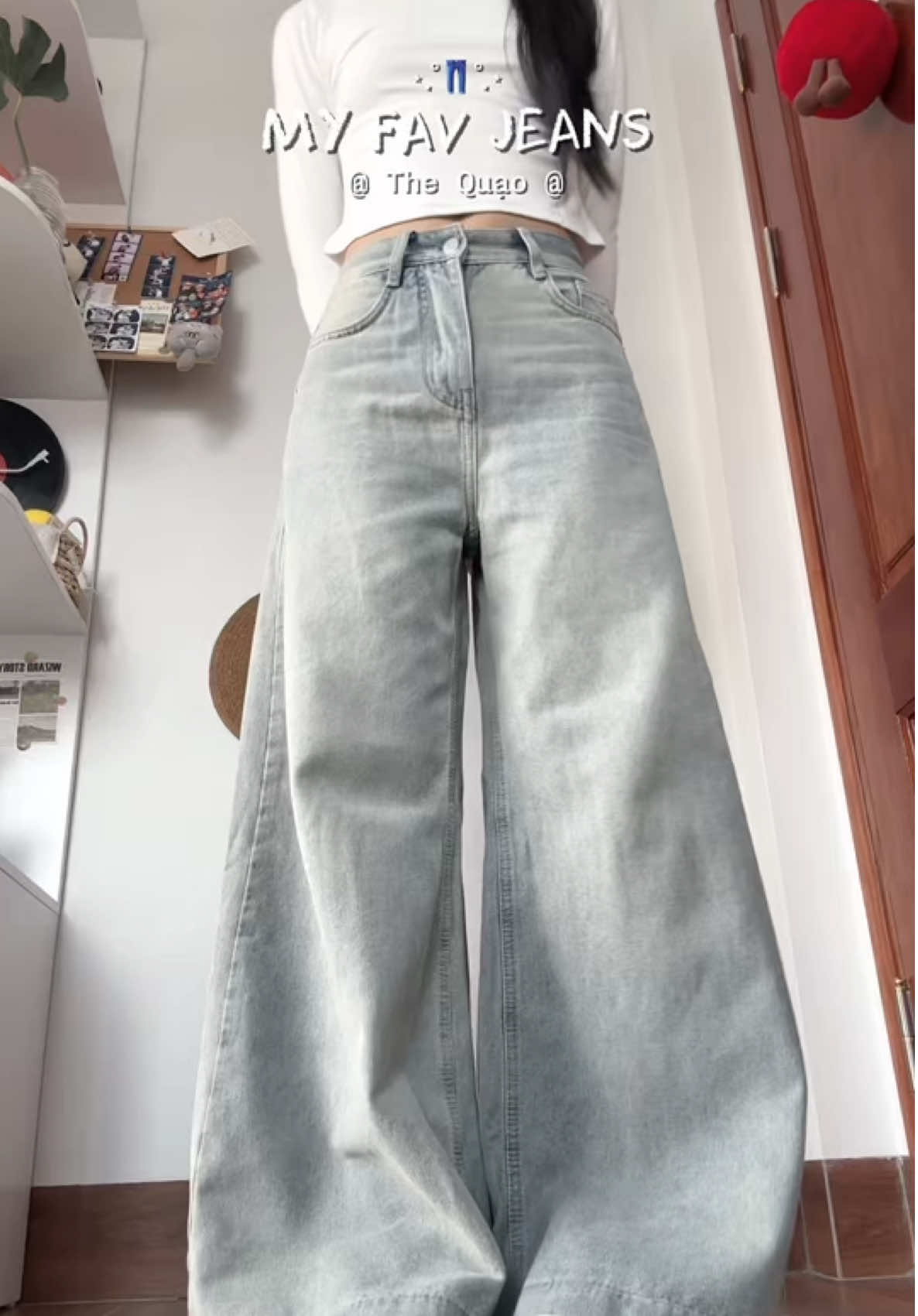 Form với màu ta nói xuất sắc 🤌🏻 #outfitideas #jeans #thequao #xuhuong #fypシ 