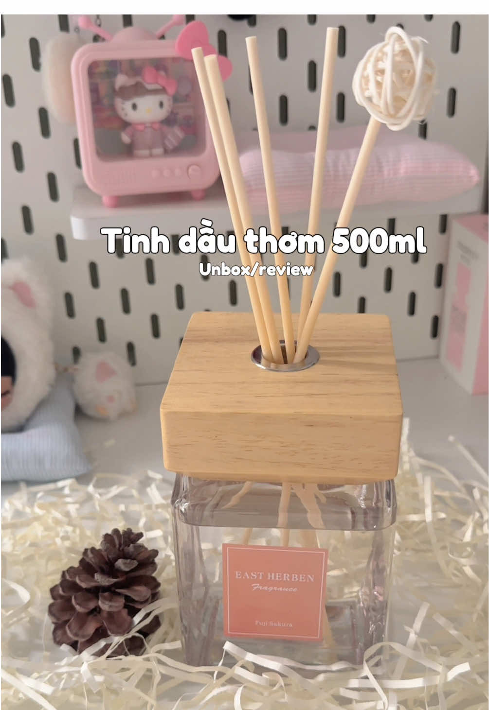 Về đến phòng là chill lun #khuyechtantinhdau #tinhdauthomphong #tinhdau500ml #decorphong #dauthomphong 