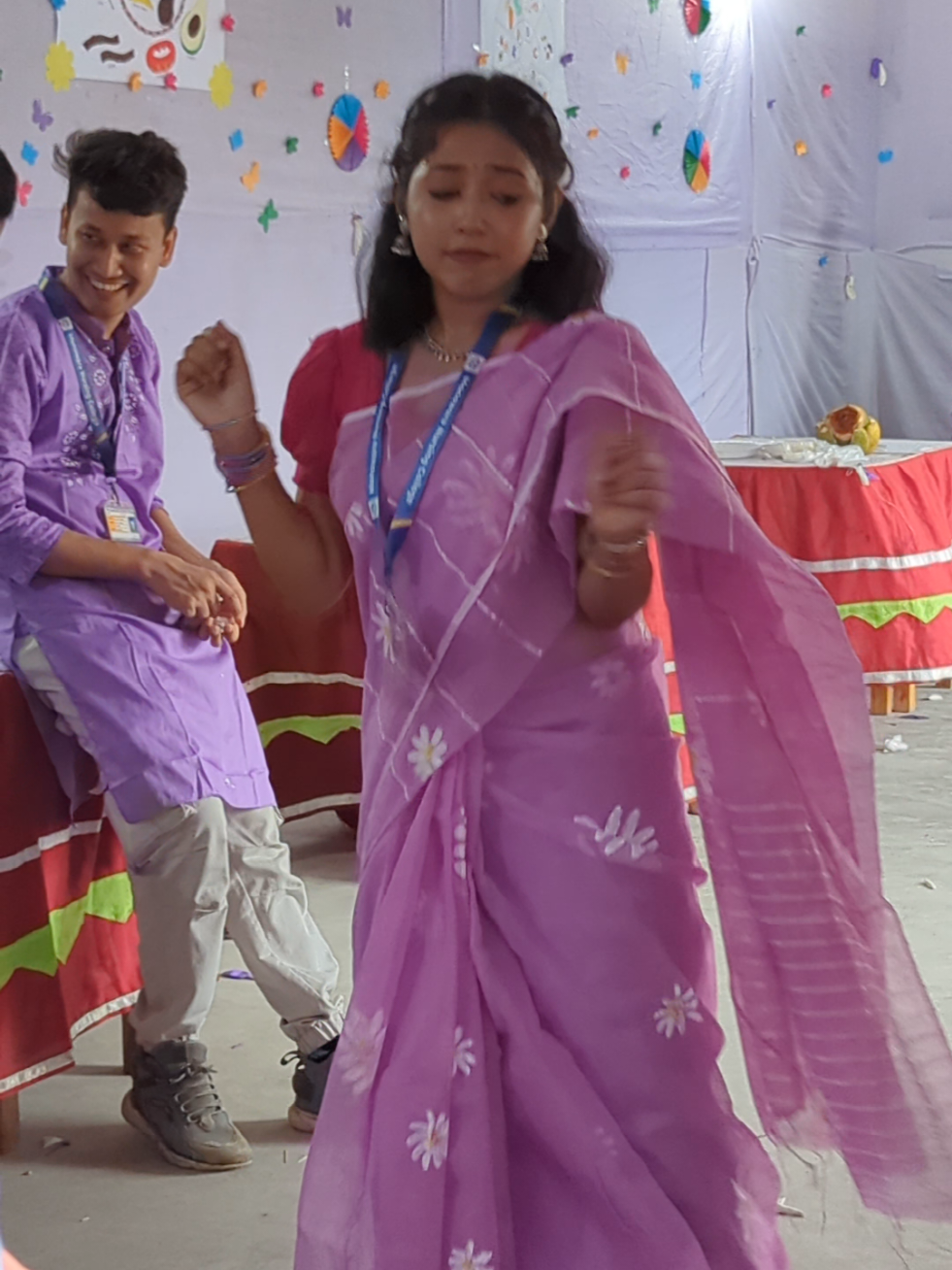 আমার নাচের ভিডিও পছন্দ করার জন্য ধন্যবাদ সবাইকে🌸। আর এটা আমাদের Food Fair programme করা তাই যারা মনে করেন নার্সিং এ পড়াশোনা হয় না তাদের কে Welcome to Nursing Profession 💝.পড়াশোনা কারে কয় বুঝবেন🥲 #foryou #foryoupage #viralvideo #unfrezzmyaccount #fypシ゚ 