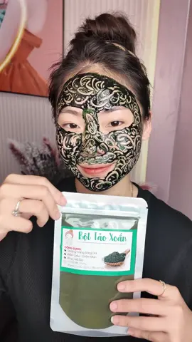 Tiếp tục chăm da cùng bột tảo xoắn nha mấy bà #xuhuong #lamdep #matnagiasi #bottaoxoan #botthiennhien 