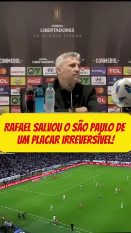 Rafael salvou o São Paulo de um resultado ainda pior, mas estou confiante na classificação, aqui no MorumbiS o São Paulo resolve! . . . . #saopaulofc #tricolor #tricolordomorumbi #libertadores #soberano 