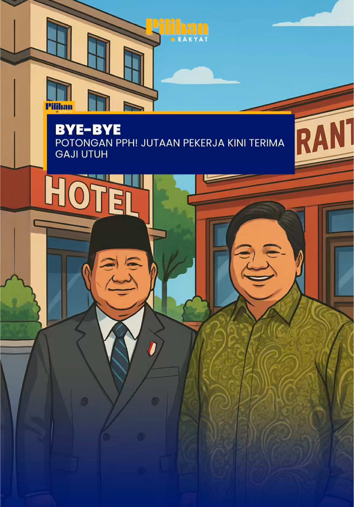 Kabar baik bagi jutaan pekerja Indonesia. Pemerintah Presiden Prabowo melalui Paket Ekonomi 2025 menanggung pembebasan PPh untuk 2,2 juta pekerja di berbagai sektor. Sejak awal tahun, insentif ini sudah dirasakan oleh 1,7 juta pekerja di industri padat karya—mulai dari alas kaki, tekstil, pakaian jadi, furnitur, hingga kulit. Kini, cakupannya diperluas ke sektor pariwisata dengan 525 ribu pekerja hotel, restoran, dan kafe yang juga ikut bebas pajak hingga akhir 2025. Dampaknya nyata: gaji bulanan yang tadinya berkurang karena pajak kini masuk penuh ke rekening, dengan tambahan penghasilan mencapai Rp400 ribu per orang. Airlangga menyebut, kebijakan ini bukan hanya menambah isi dompet pekerja, tetapi juga menjaga daya beli rakyat agar aktivitas belanja tetap tinggi dan roda ekonomi nasional makin kencang di penghujung tahun. #airlanggahartarto #prabowo #pph #pajak 