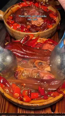 Chân giò hầm siêu thơm ngậy #douyinvideos #doanngon #montrungquoc #reviewanngon #Foodie  @Trà mãng cầu🌱🪆  @Trà mãng cầu🌱🪆  @Trà mãng cầu🌱🪆 