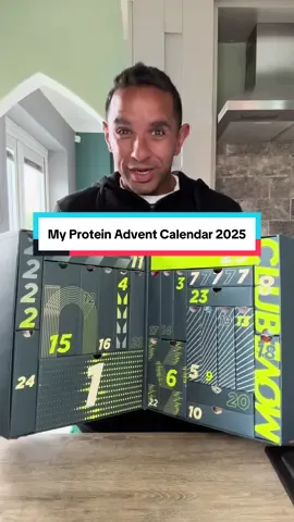 My Protein Advent Calendar 2025 is here be quick limited edition and limited stock!! @myprotein  #gymadvent #proteinadventcalendar #adventcalendar2025 #GymTok #myproteinadventcalendar 
