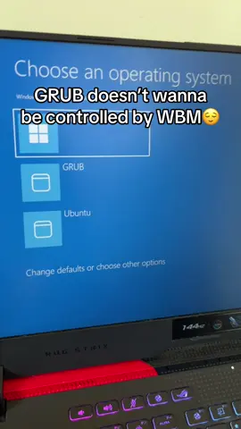 When it says repair your computer, it isn’t actually broken Windows doesn’t know what OS it is and can’t find the file so Windows thinks the OS is broken and needs repairing. “Linux is freedom!” When I can’t control it using WBM? Nah. #fyp #windows #linux #coconutech #dualboot 