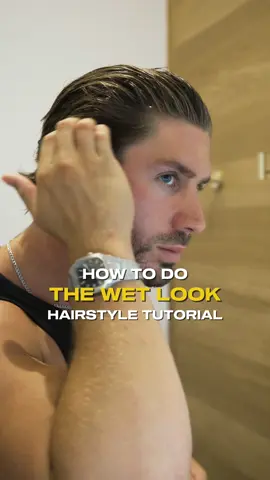 The wet look hairstyle tutorial! Use code “Charlie” for 15% off @FORTE SERIES  #charliewelham #menshair #menshaircut #barber #mensroutine 