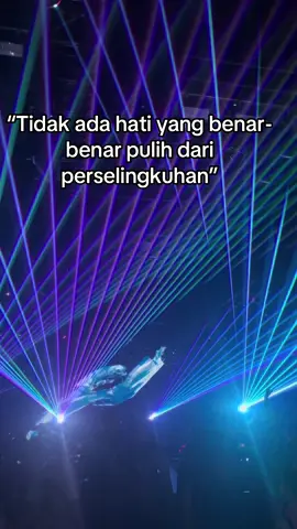 Tak ada hati yang benar-benar pulih dari perselingkuhan, hanya terbiasa menyimpan luka di balik senyum.