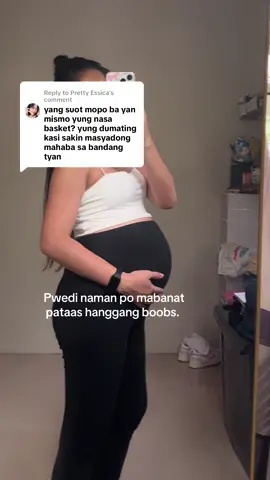 Replying to @Pretty Essica Naadjust po ate. #maternity #maternityleggings #maternitypants 