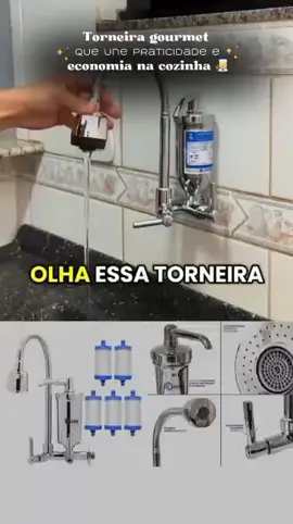 Dê uma olhada em Torneira Gourmet Cozinha Parede com Filtro Abs Bica Móvel Flexível Giratória + 4 Refil Vela Extra por R$129,56. Compre na Shopee agora! 