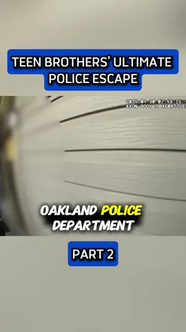 Teen Brothers’ Ultimate Police Escape #usa #fyp #cops #bodycam