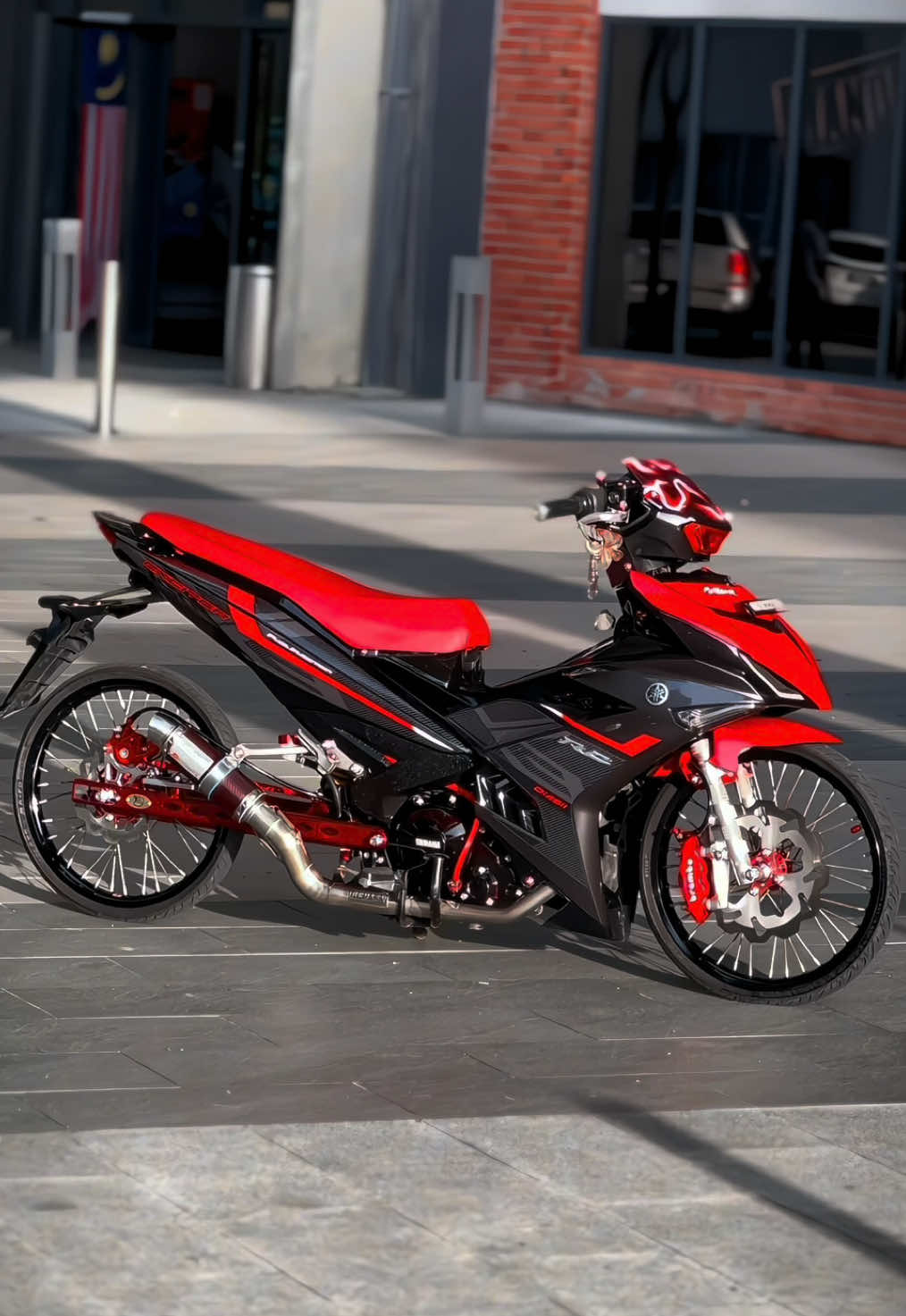 kurang silau🚶🏻‍♂️#exciterrc🌶️ #y15lovers #clunkstyle力 