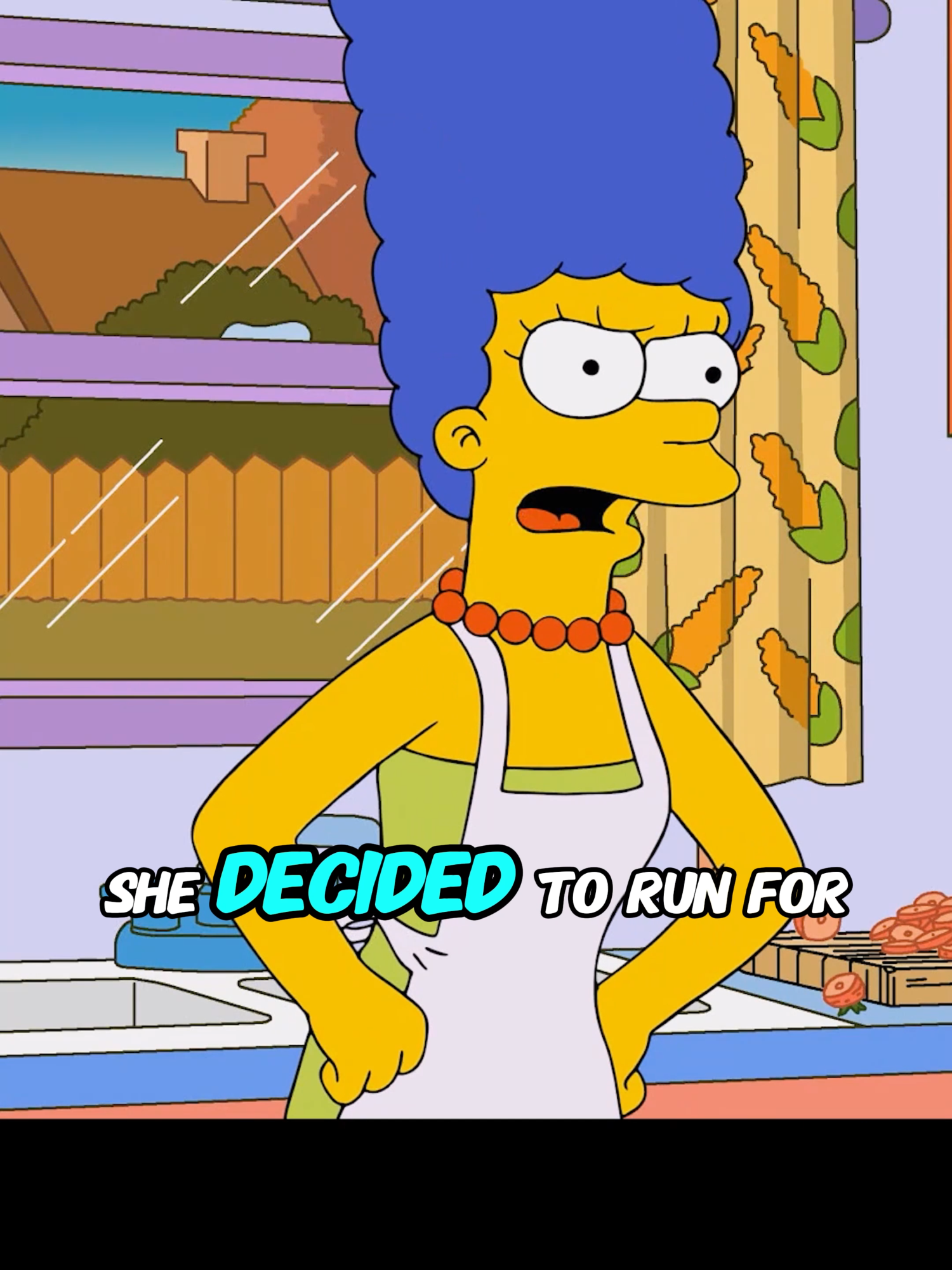 The mayor of Springfield turned on the electricity for the newly built overpass.#tiktok #fyp #cartoon #funnyvideo #thesimpons