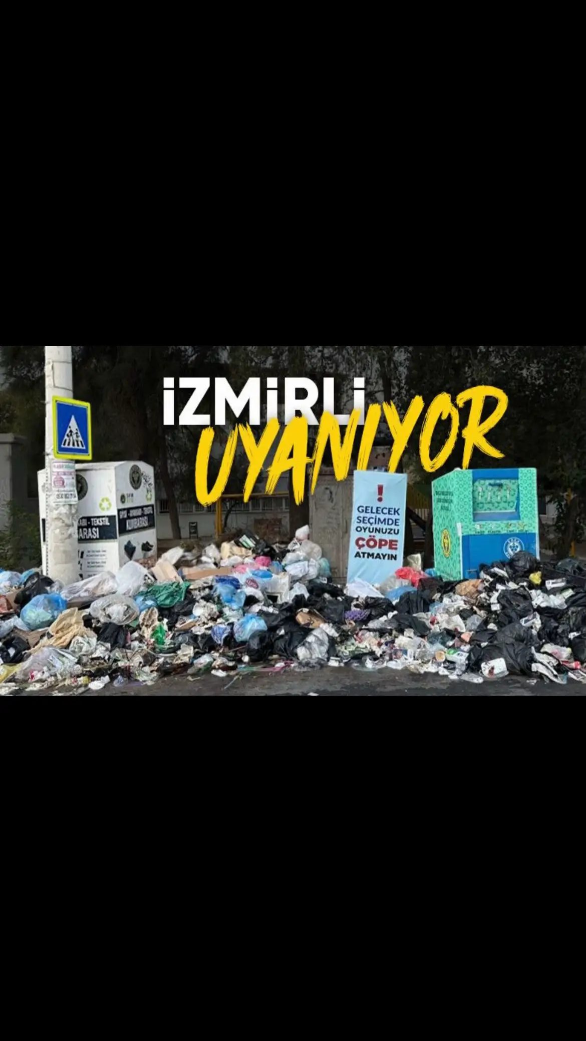 İzmir'de çöp dağları: Kentin dört bir yanına pankartlar koyuldu 234 İzmir'de yaşanan çöp krizine pankartlı protesto geldi. Çöp dağlarının olduğu bölgelere, 