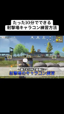 まだまだ熱いから、冷やしてあげたかった。 最近時間なくて解説系しか上げれてなくてごめんなちゃい！！ #荒野行動 #射撃場 #キャラコン #練習 #おすすめ 