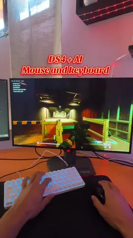 DS4 + ai mouse and keyboard warzone #mouseandkeyboard #warzoneclips #ds4 #ds4boostaimassist #callofdutywarzone
