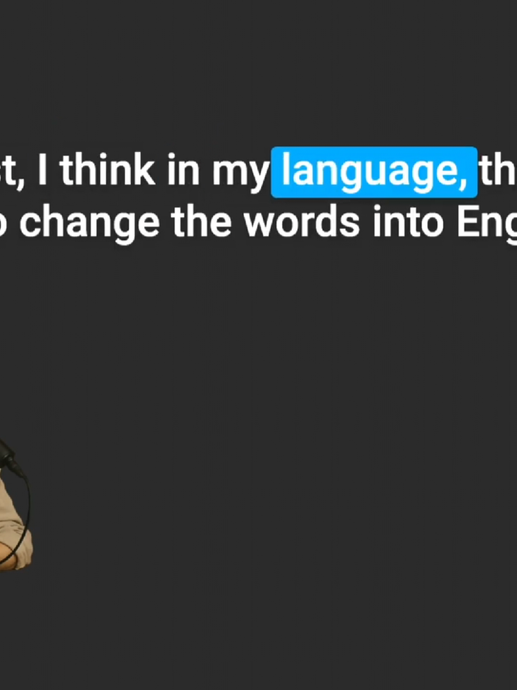 Part 1 || Translate problem in Enhlish  #LearnonTikTokEnglish #englishforbeginners #englishstory #englishshadowing #englishpractice 