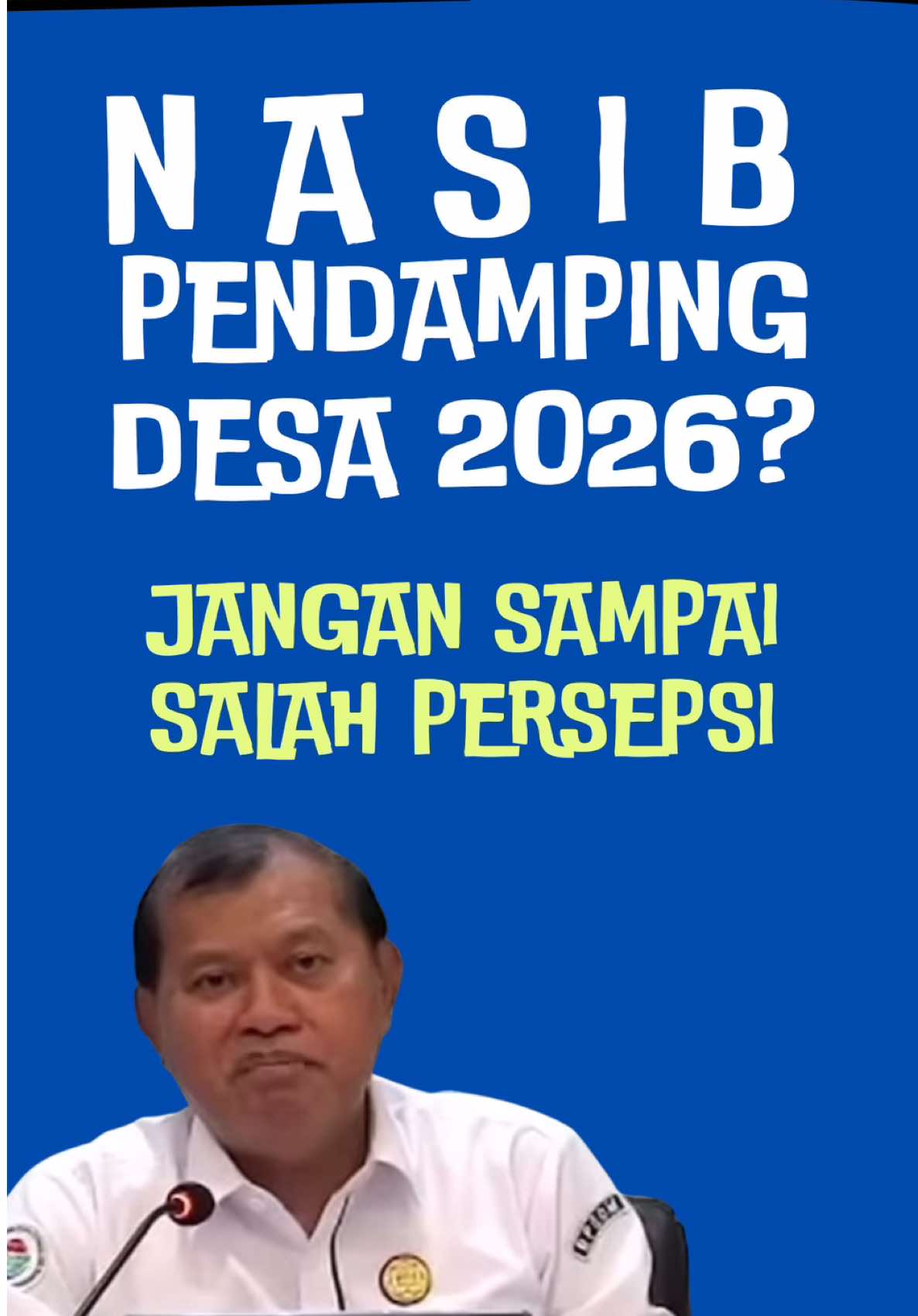 #CapCut Pengadaan Pendamping Desa secara menyeluruh atau pengadaan berdasarkan pengisian kekosongan secara menyeluruh? @yandri_susanto @KemendesPDT @zul.hasan 
