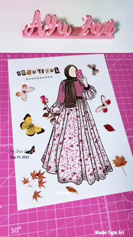 #onthisday rindu nak main washitape