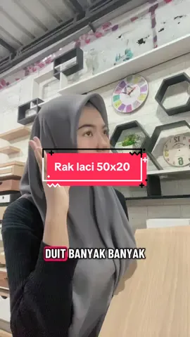 Ya kali ga checkout laci secakep ini cuman 150rban aja 😍😍 #dections #idekonten #homedecor #rakdindingaesthetic #fypage 