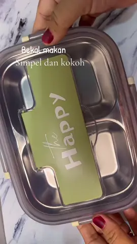 Bekal makan stainlis #bekalanak #bekalsuami #wadahbekal 