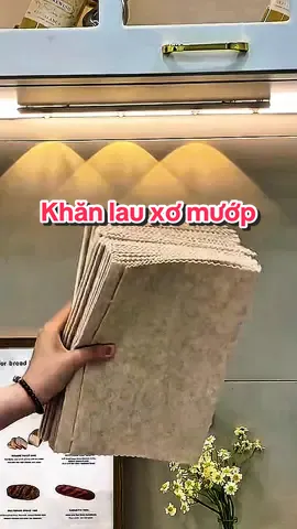 Khăn lau xơ mướp này đỉnh thực sự mọi người ạ #khanlauxomuop #khanlauxomuophuma #khanxomuop #khanlaubep #giadungtienich 