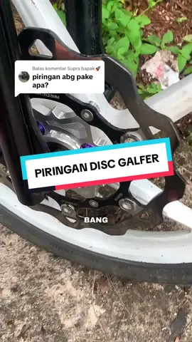 Membalas @Supra bapak🚀 Piringan cakram Galfer 260mm floating ini cocok banget buat Supra X 125 saya, tinggal pasang karena lubang baut 4 universal. Model wave bikin makin keren, rem juga lebih pakem. 🔥 Ambil di sini ya kita udah sediakan #piringancakram #galfer260mm #suprax125 #modifmotor #cakramfloating 