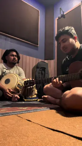 Raw morning jam session🎶 with @Anish Gandharva dada❤️.  #hindicover #viral #fyppppp #semiclassical #nepaliartist 