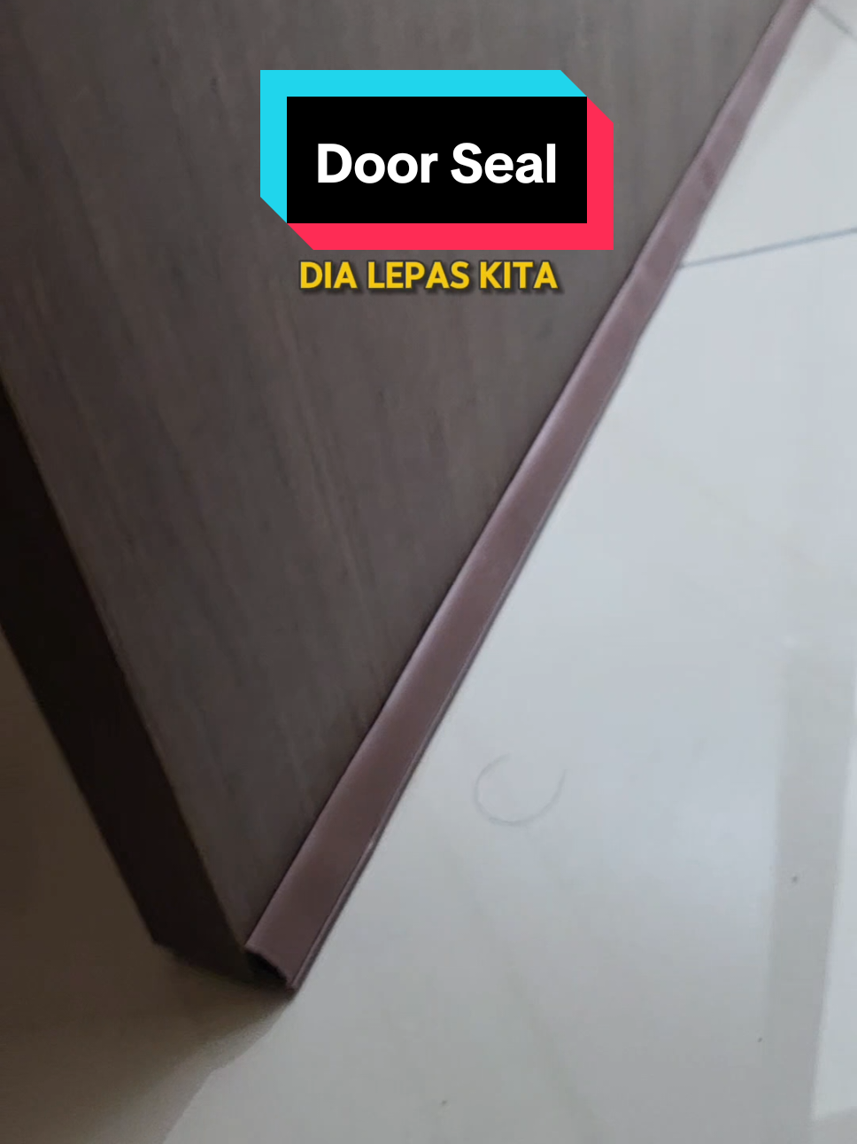 #doorgapseal #penutuplubangpintu 
