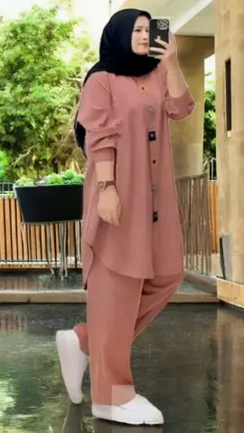 XENA LONG TUNIK JUMBO LD 110 & 130 one set#longtunik#longjumbo#oneset#fyp 