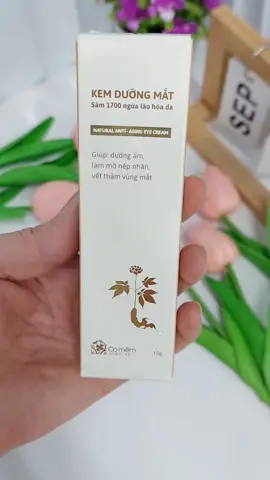 Kem mắt Sâm 1700 cỏ mềm giảm nếp nhăn, quầng thâm, bọng mắt lọ 10g za đang ưu đãi#cỏ mềm#kem chống lão hóa mắt#dồdungtienich #mỹ phẩm#Bình review893