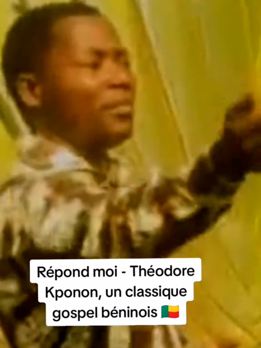 Répond moi - Théodore Kponon, un classique gospel béninois 🇧🇯