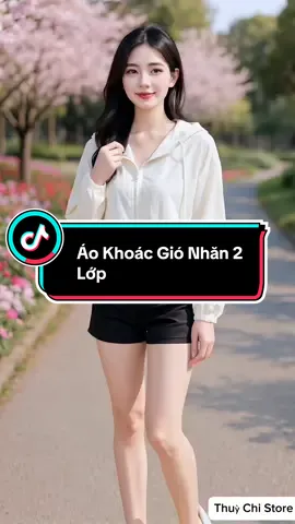 Áo Khoác Gió Nhăn 2 Lớp. #aokhoacnu #thoitrangnu #xuhuong #viral #thinhhanh 