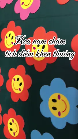 Hoa nam châm tích điểm cho bé chơi trò đội nhóm #hoanamcham 